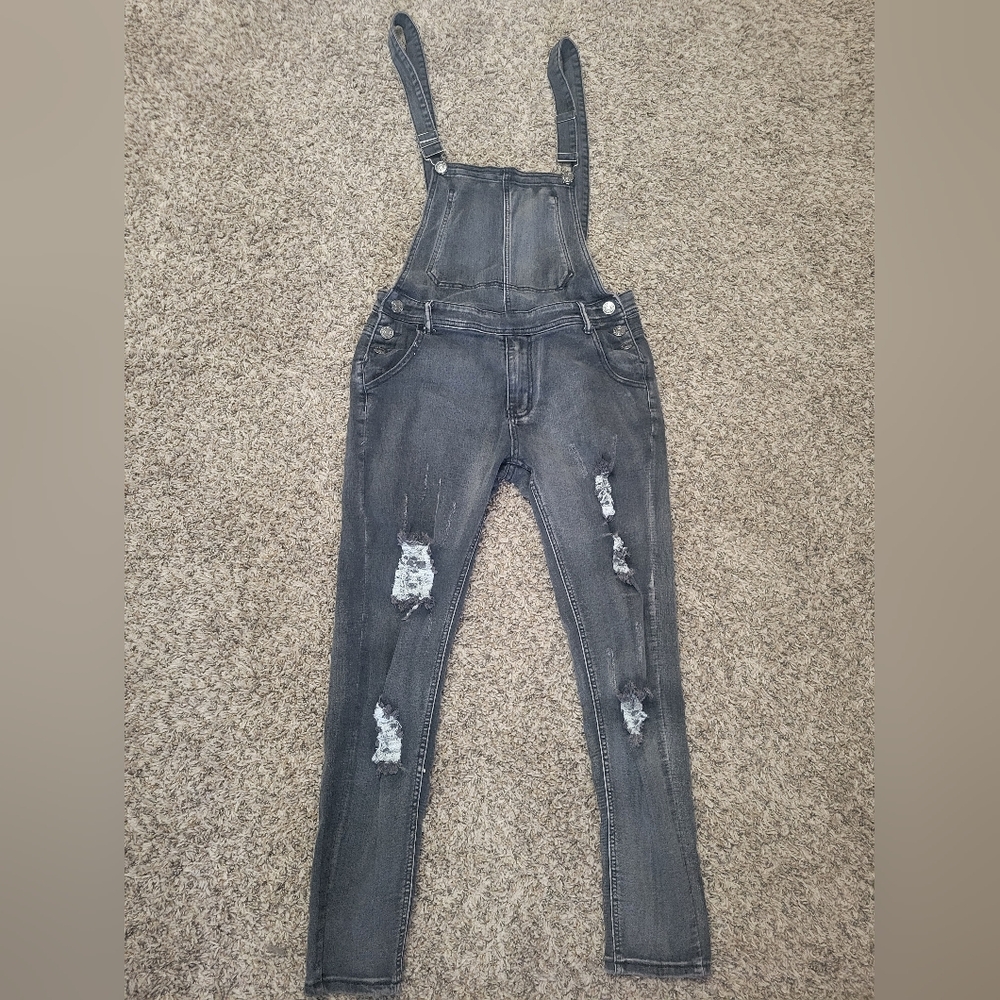 Men's fashion overall jeans